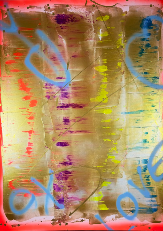 Fluorescent Red Love